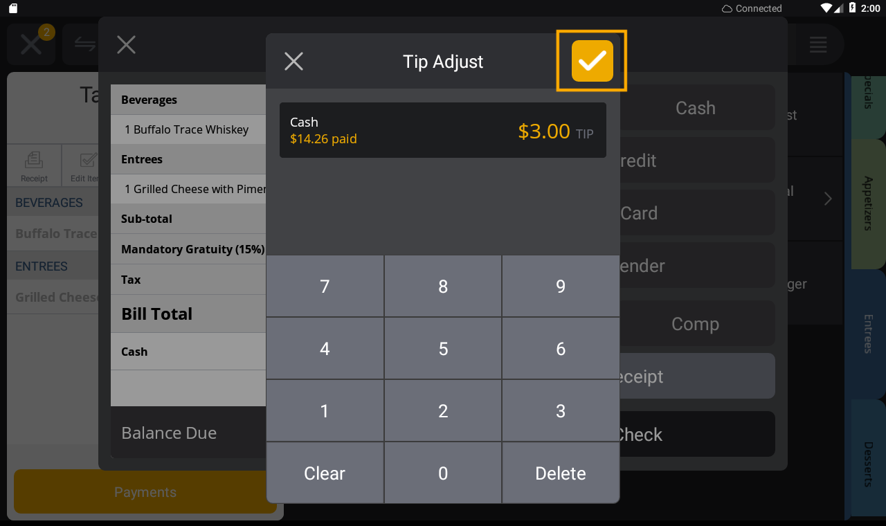How to Adjust Tips on Lightspeed Restaurant Support Center