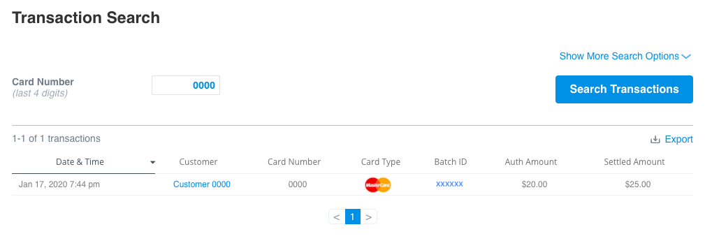 Using Transaction Search to Find a Specific Credit Card Transaction ...