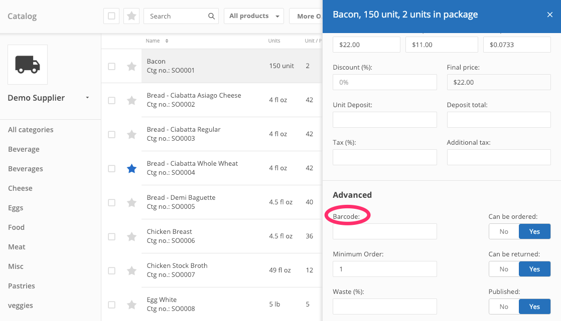 Using the Upserve Inventory App & Barcode Scanner Support Center