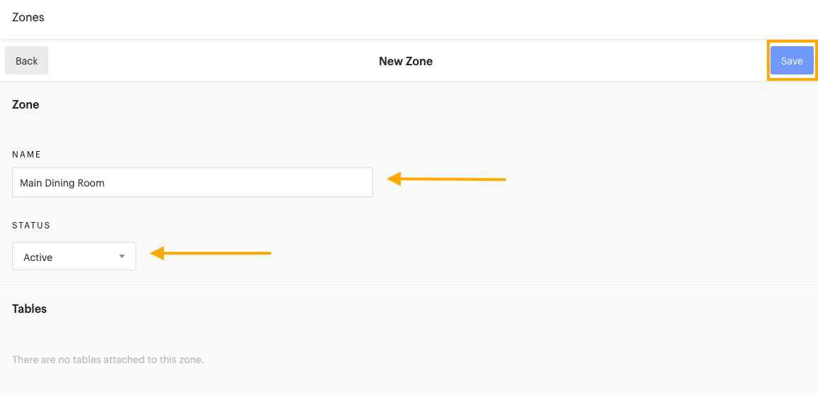 Floor Plan Management: Add and Change Tables Support Center