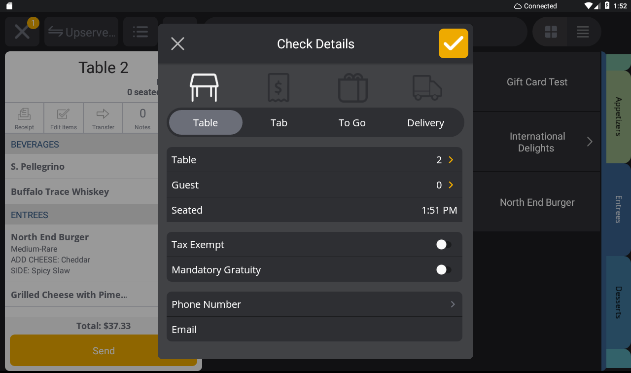 Training: Getting Started with Upserve POS for Servers Support Center