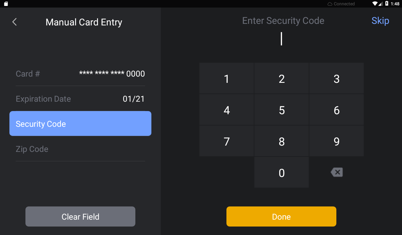 Manually Authorize a Credit Card Support Center