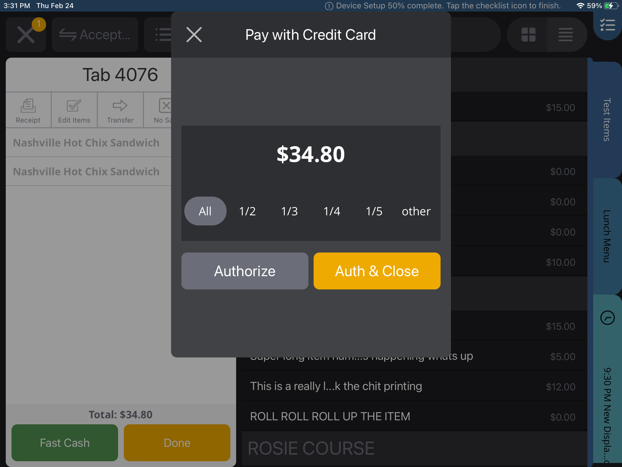 Manually Authorize a Credit Card Support Center
