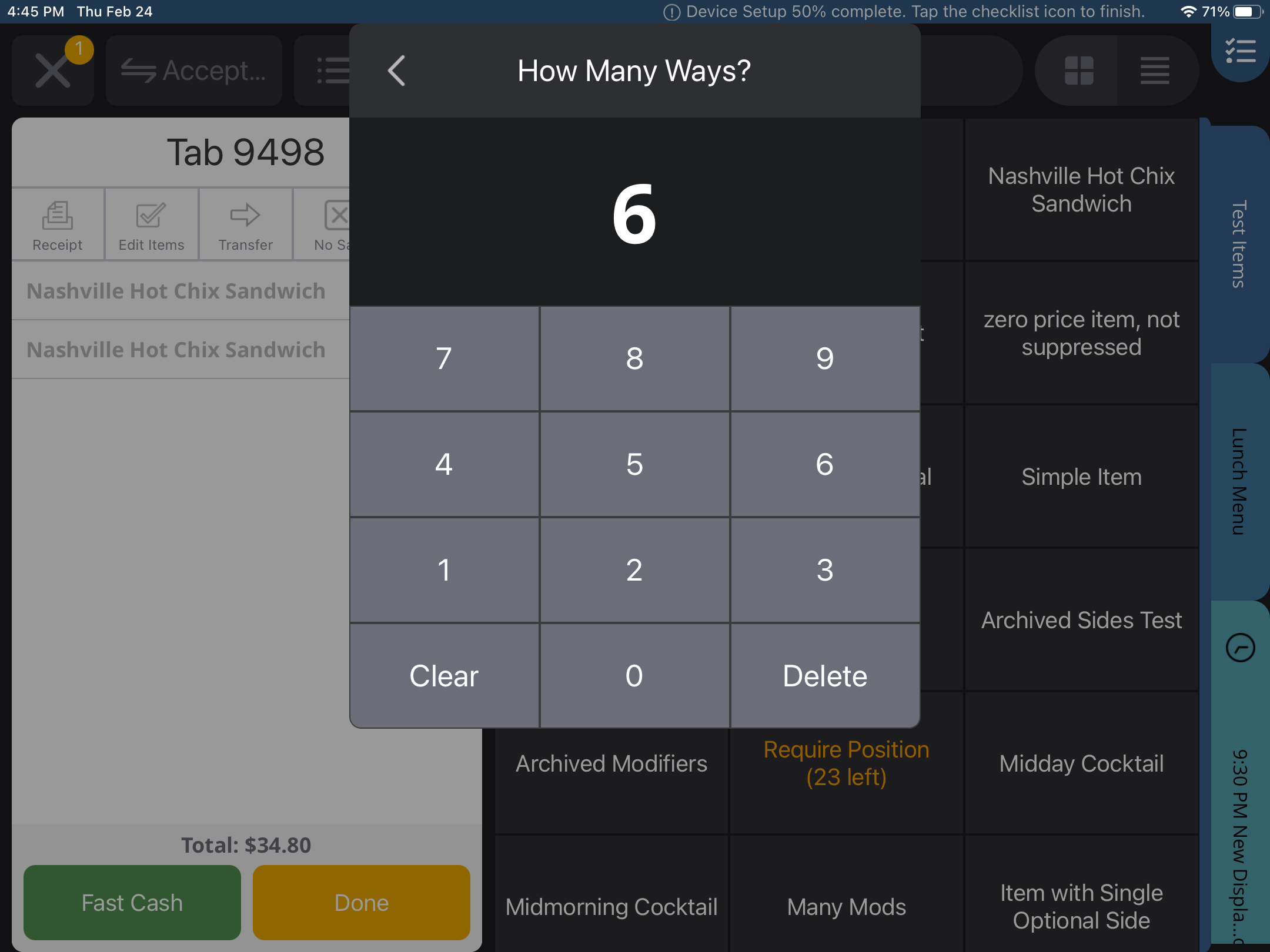 Split Payments on a Check Support Center