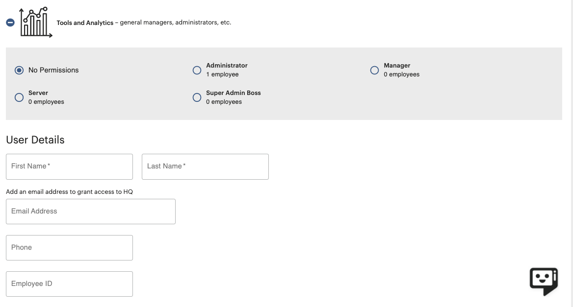 Set Up an Employees With Multiple Roles Support Center