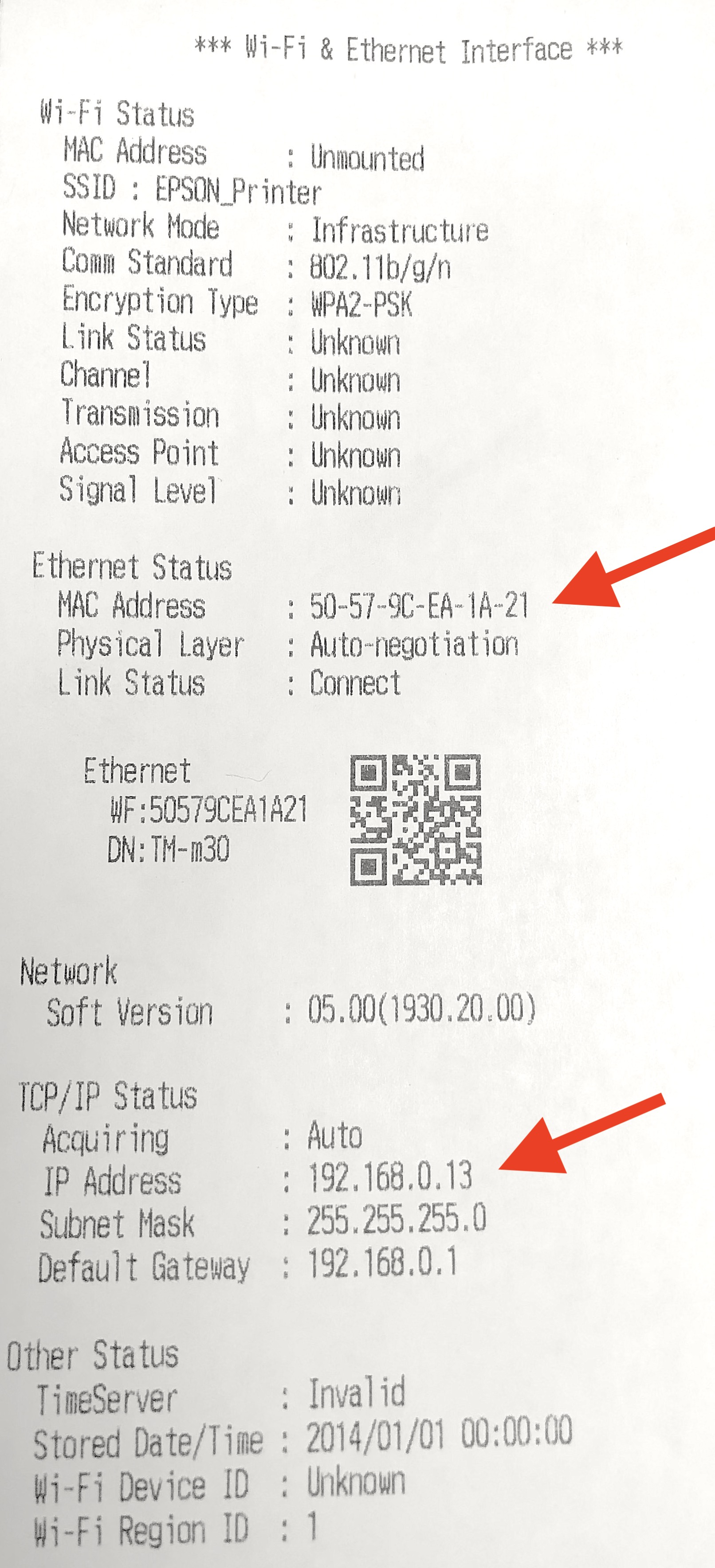 How to Print a Printer Test Slip (IP Slip) Support Center