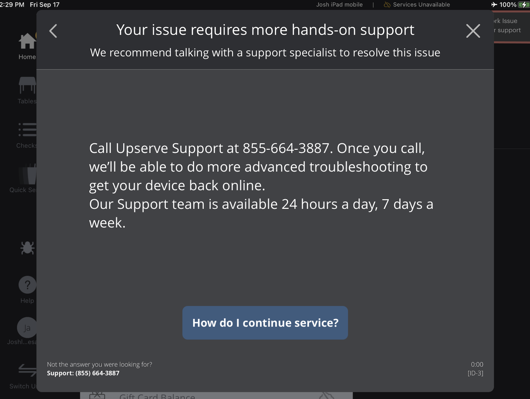 Offline Mode Overview for V3 Terminals (iPad & Android), Tableside ...